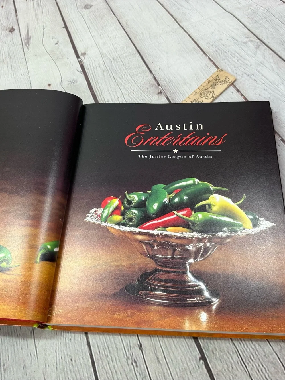 Austin Entertains Cookbook by - Black Cover